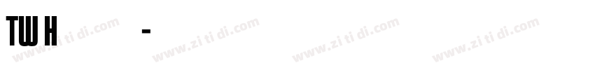 TW H样品字体转换